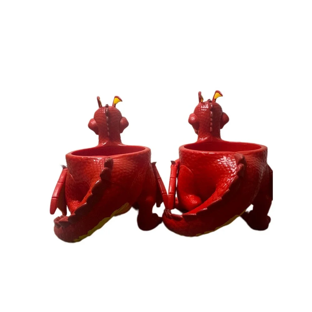 Ringling Bros & Barnum & Bailey Circus Dragon Souvenir‎ Cup/Bowl Set of 2